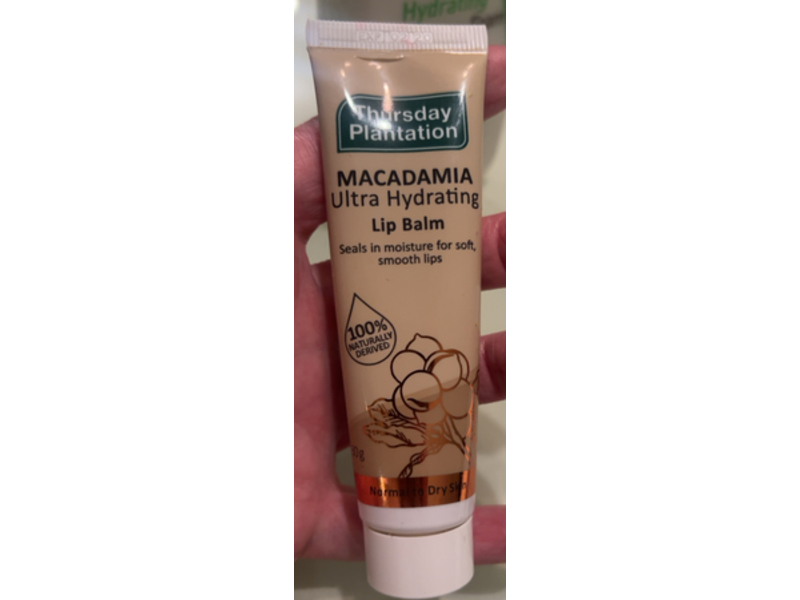 Thursday Plantation Macadamia Ultra Hydrating Lip Balm, 30 g