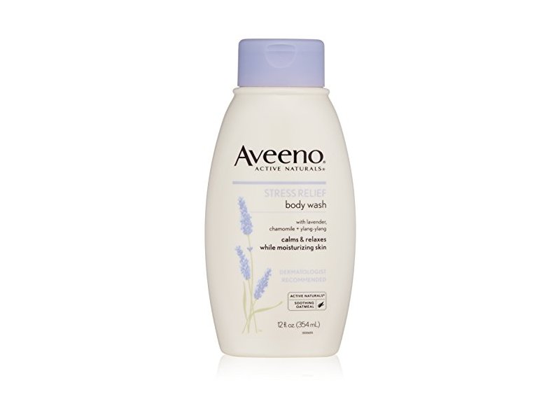 Aveeno Active Naturals Stress Relief Body Wash, Lavender Chamomile