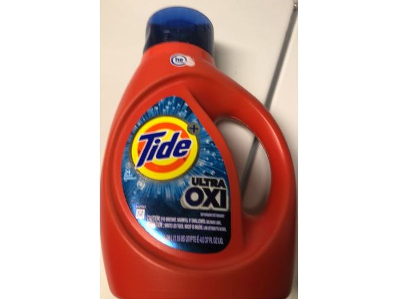 Tide + Ultra Oxi Detergent, 24 Loads, 37 fl oz/1.09 L