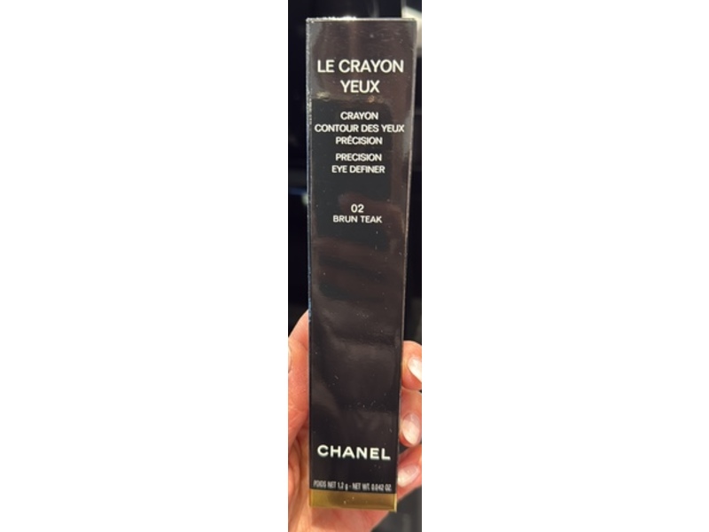 Chanel Le Crayon Yeux Precision Eye Definer, 02 Brun Teak, 0.042 oz/1.2 g
