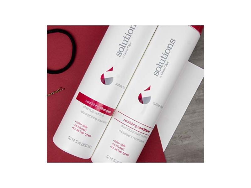 Great Clips Solutions Nourishing Shampoo, 10.14 fl oz/300 mL