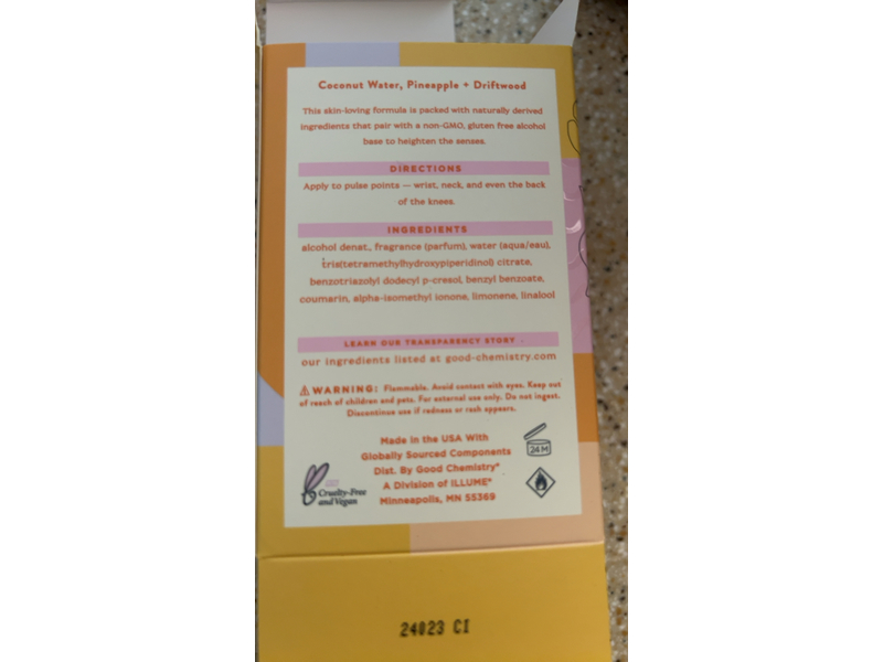 Good Chemistry Coco Blush Eau De Parfume, 1.69 fl oz/50 mL