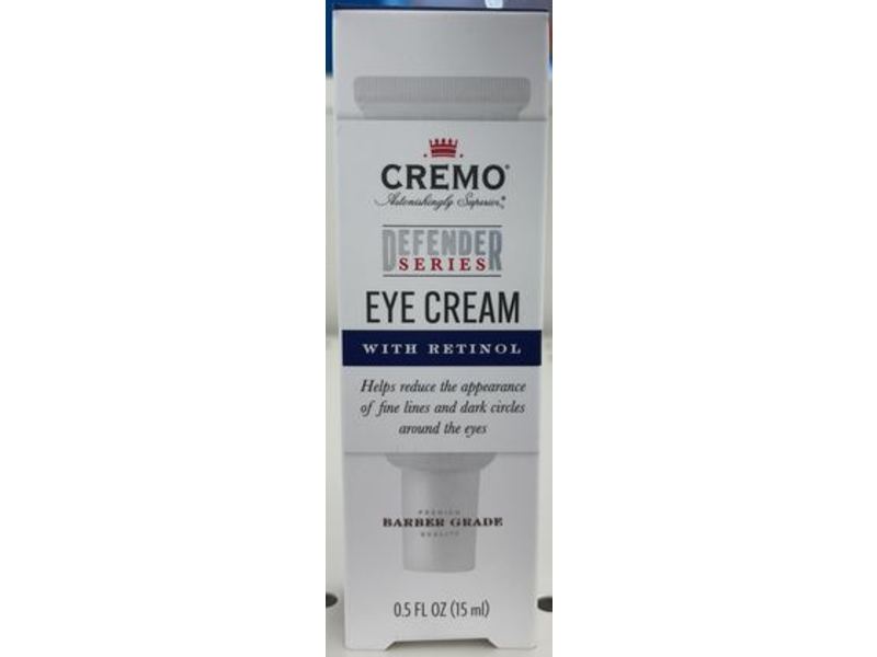 Cremo Defender Series Eye Cream, Retinol, 0.5 fl oz/15 mL