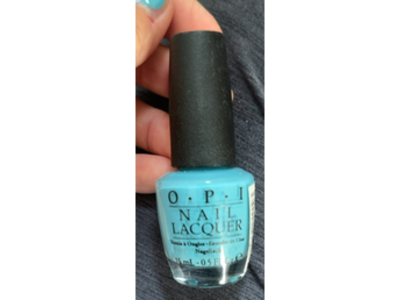 O. P. I Nail Lacquer, NL E75 Can't Find My Czechbook, 0.5 fl oz/15 mL