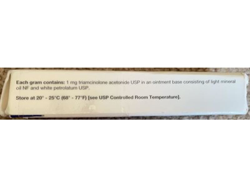 Triamcinolone Acetonide Ointment USP 0.1%, 15 g, G&W Laboratories, Inc (RX)