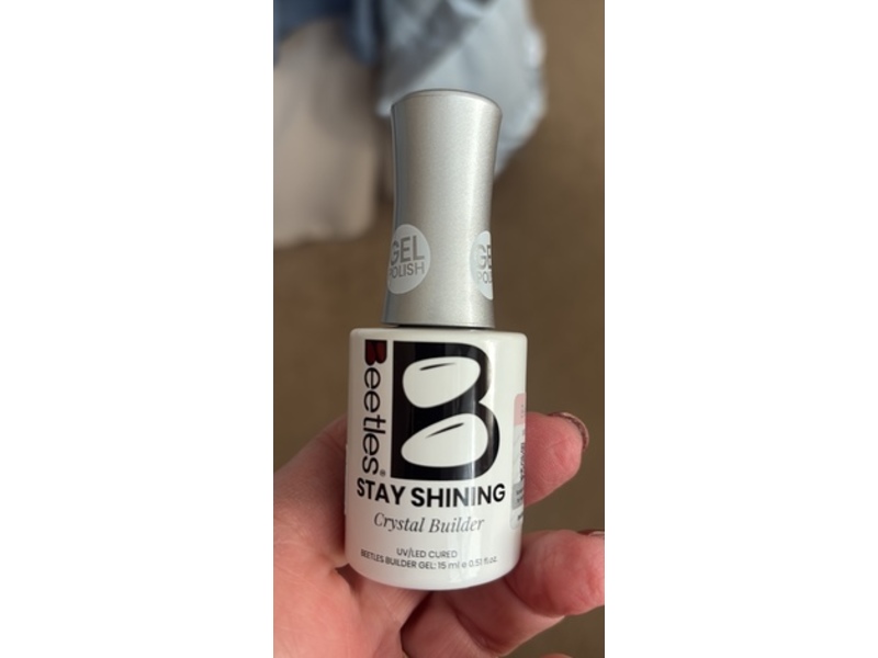 Beetles Stay Shining Gel, Crystal Builder, 0.5 fl oz/15 mL