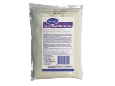 Diversey Clax Magic White Reclaim Whiteness Laundry Detergent, 45 g
