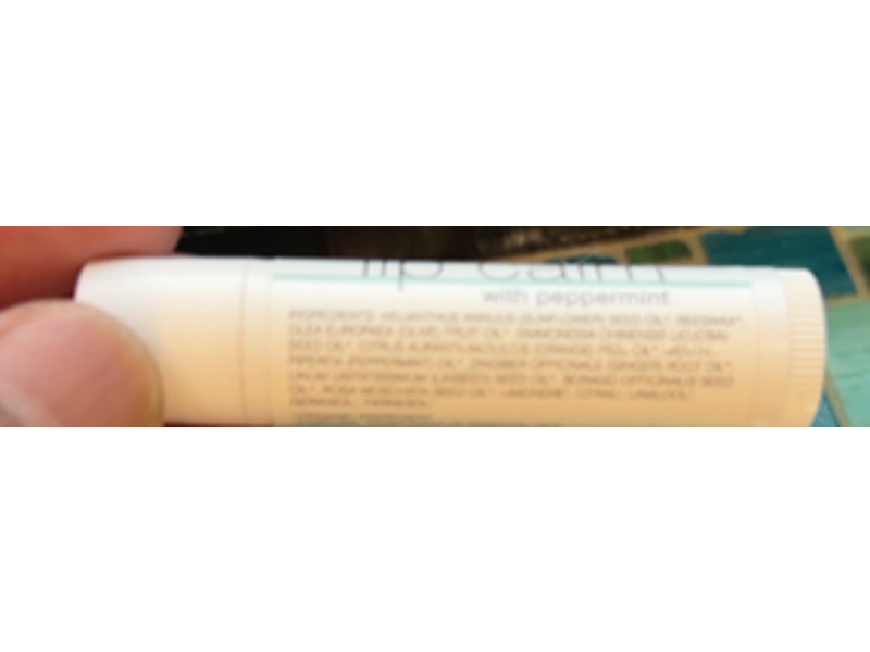 John Masters Organics Lip Calm, Peppermint, 0.15 oz/4 g