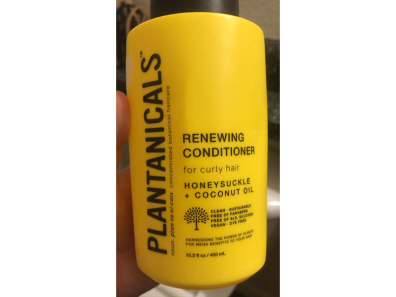 Plantanicals Renewing Conditioner, Honeysuckle + Coconut Oil, 15.2 fl oz/450 mL