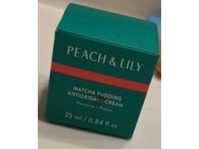 Peach & Lily Matcha Pudding Antioxidant Cream, 0.85 fl oz/25 mL