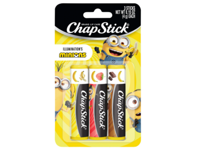 ChapStick Minions Lip Balm Set, 0.15 oz/4 g