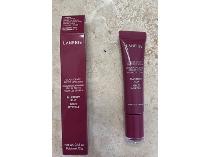 Laneige Glaze Craze Tinted Lip Serum, Blueberry Jelly, 0.42 oz/12 g