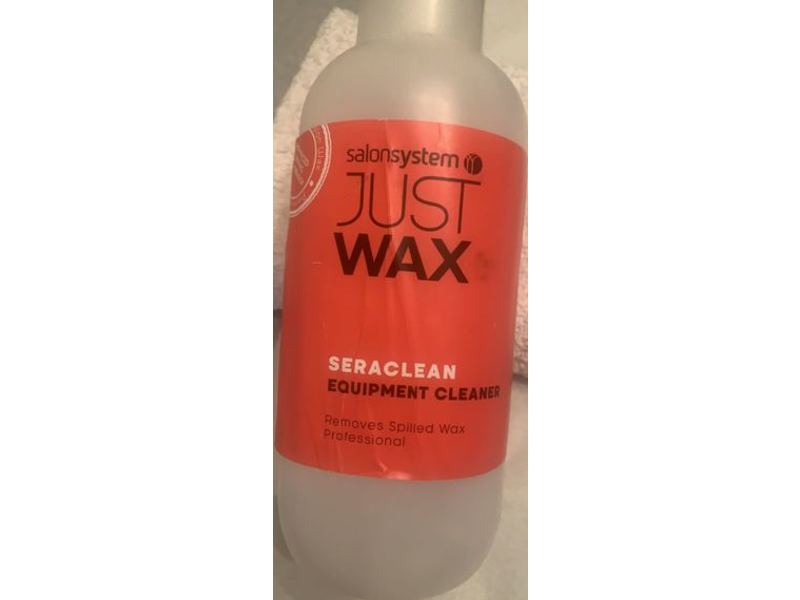 Salon System Sera Clean Equipment Cleaner, Just Wax, 1 L