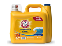 Arm & Hammer Powefully Clean Laundry Detergent, Clean Burst, 205 Loads, 205 fl oz/6.06 mL - thumbnail 1