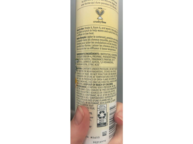 Herbal Essence Volumizing Mousse, Citrus, 6.8 oz/192 g