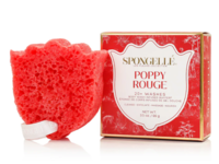 Spongelle Poppy Rouge Body Wash Buffer, 3.5 oz/99 g - Image 2