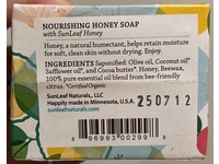 Sunleaf Natural Honey Soap, Citrus, 5 fl oz/142 g, 2 Count - Image 4