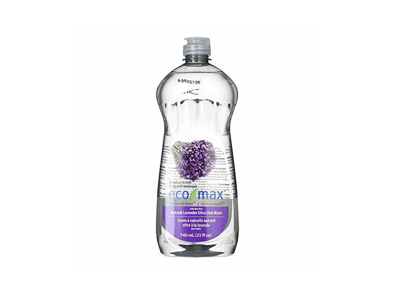 Eco-Max Ultra Dish Wash, Lavender, 25 fl oz/740 mL