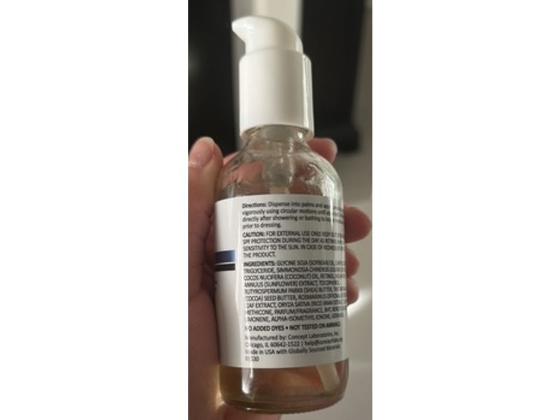 Reshape+ Firming Body Oil, Firm + Tighten Retinol, 3.8 fl oz/112 mL