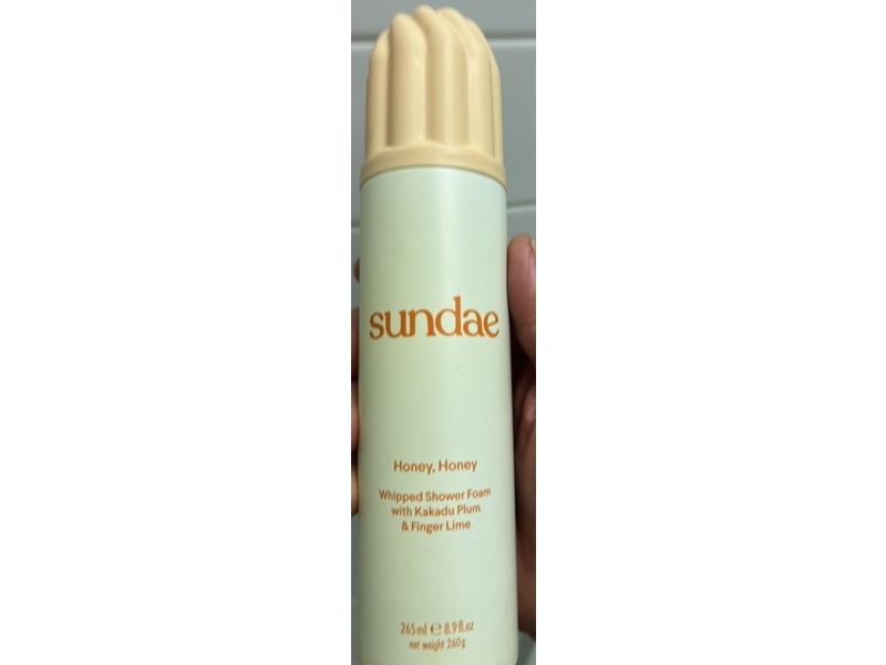 sundae Whipped Shower Foam, Honey Honey, 8.9 fl oz/265 mL