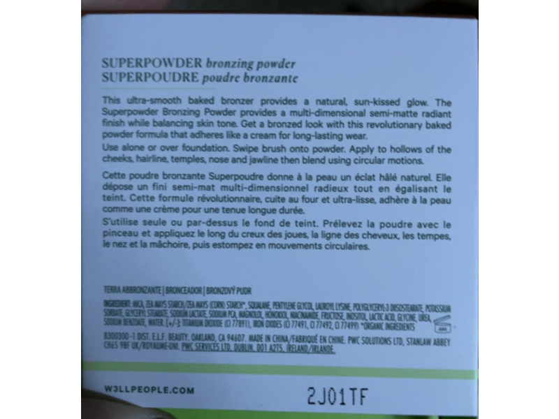 Well People Super Bronzing Powder, Golden Hour, 0.31 oz/8.9 g