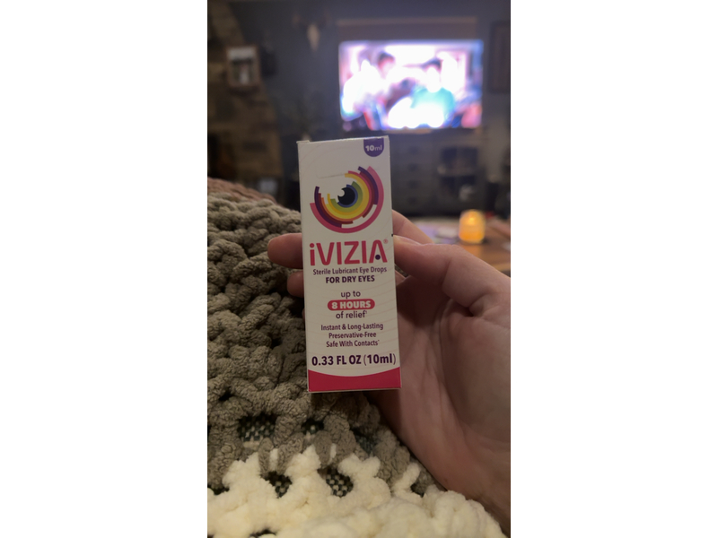 iVizia Sterile Lubricant Eye Drops, 0.33 fl oz/10 mL