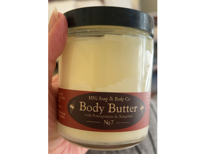 No7 MIG Soap & Body Co Body Butter, Pomegranate & Tangerine