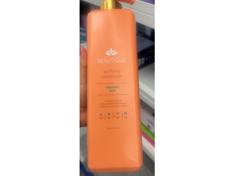 Beautique Purifying Conditioner, Rosemary Mint, 33.8 fl oz/1 L