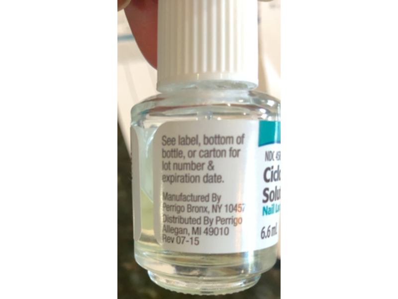 Ciclopirox Topical Solution 8% Nail Lacquer, 6.6 mL Perrigo (RX)