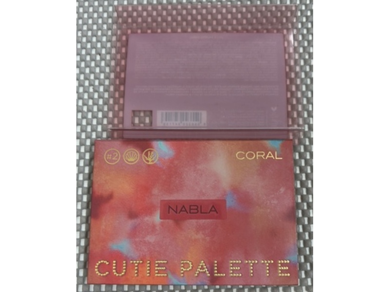 Nabla Cutie Palette, Coral, 0.30 oz/8.5 g