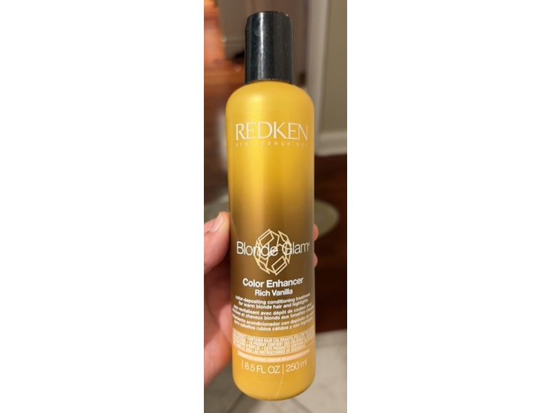 Redken Blonde Glam Color Enhancer, Rich Vanilla, 8.5 fl oz/250 mL