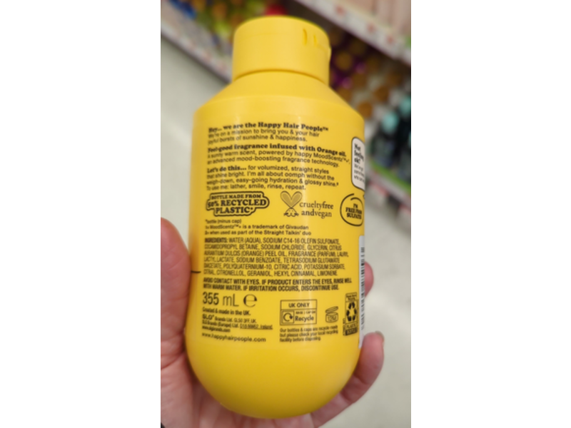 Happy Hair People Straight Talkin' Straight Hair Shampoo, 12 fl oz