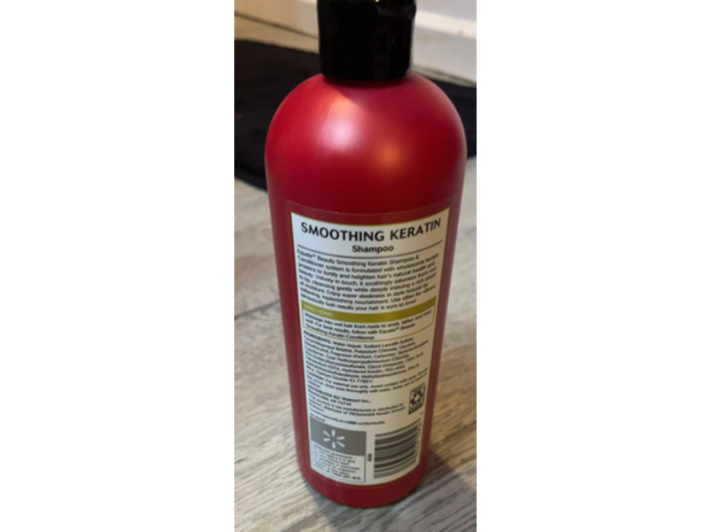 Equate Beauty Smoothing Keratin Shampoo, 25 fl oz/739 mL