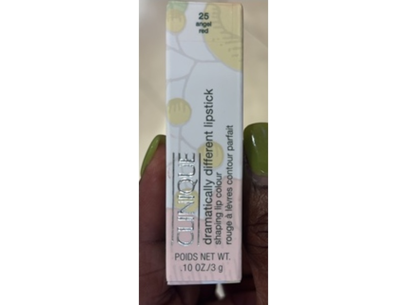 Clinique Dramatically Different Lipstick, Angel Red, 0.1 oz/3 g