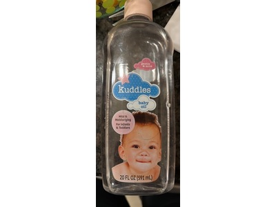 Kuddles Gentle & Mild Baby Oil, 20 fl oz/591 mL