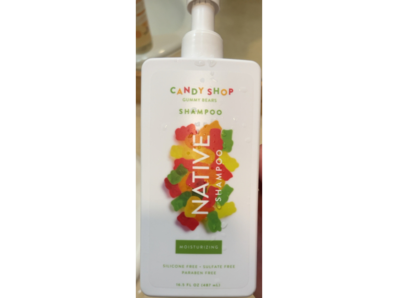 Native Candy Shop Moisturizing Shampoo, Gummy Bears, 16.5 fl oz/487 mL