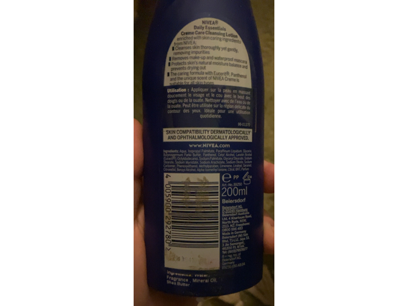 Nivea Daily Essentials Cleansing Lotion, 200 mL