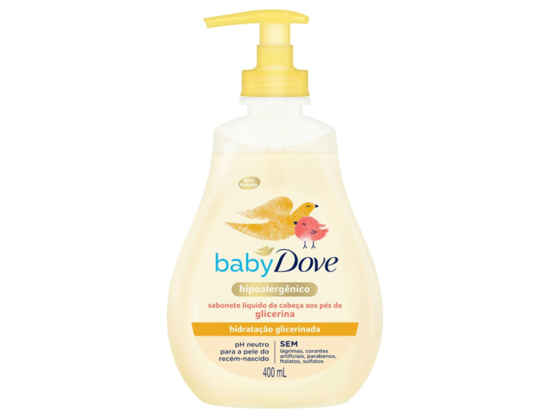 Baby Dove Tear-Free pH-Balanced Soap, Glycerin, 400 mL