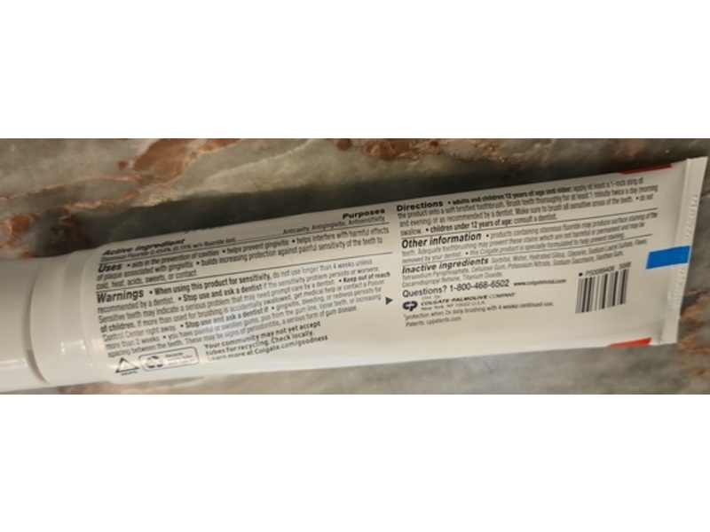 Colgate Total Active Prevention Toothpaste, Whitening, 5.1 fl oz/144 g