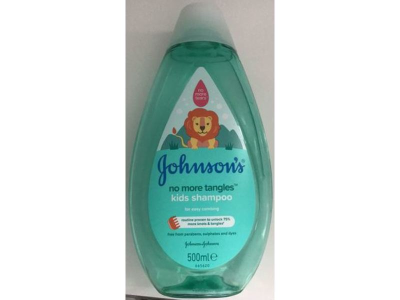 Johnson's No More Tangles Kids Shampoo, 500 ml