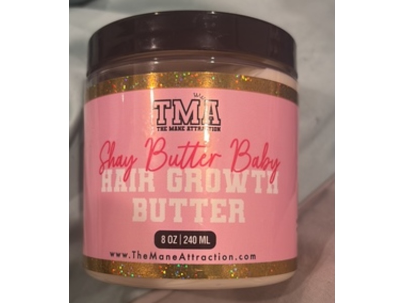 The Mane Attraction Hair Growth Butter, Shea Butter Baby, 8 oz/240 mL