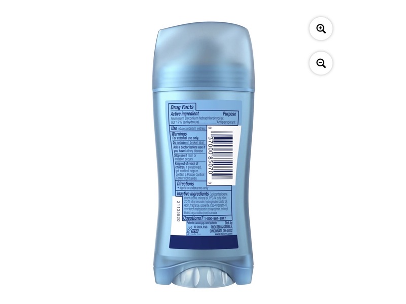 Secret Invisible Solid Antiperspirant Deodorant, Sweet Nectarine, 2.6 oz/73 g