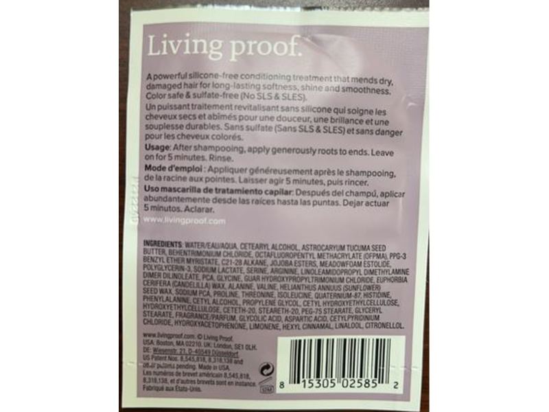 Living Proof Restore Repair Mask, 0.33 fl oz/10 mL