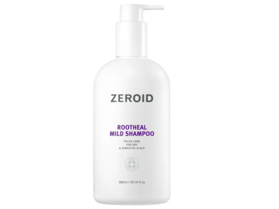 MLE Skincare Zeroid Rootheal Mild Shampoo, 10.14 fl oz/300 mL