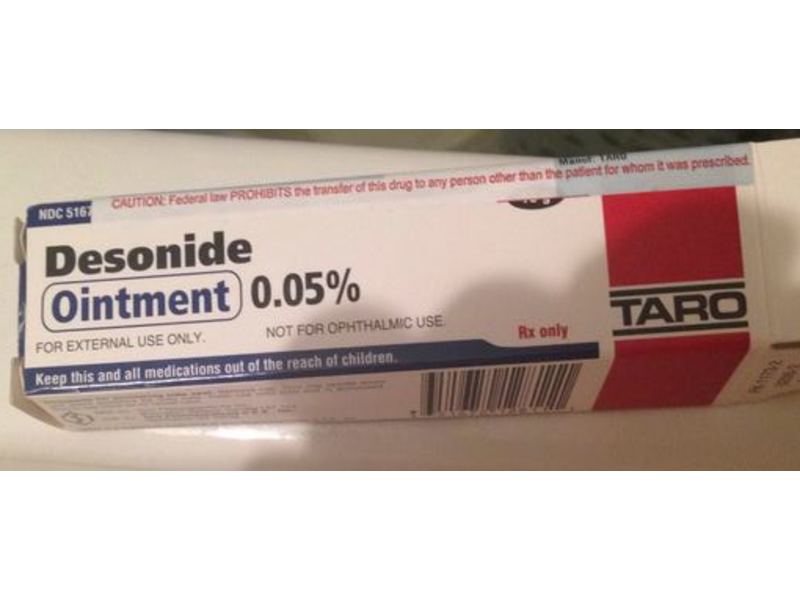 Desonide Ointment 0.05%, 15 g, Taro Pharmaceuticals (RX)