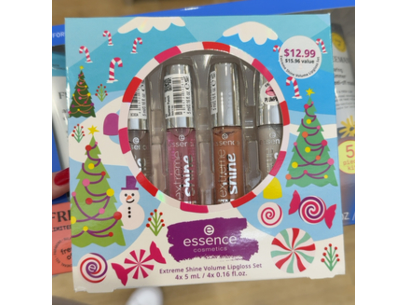 Essence Cosmetics Extreme Shine Volume Lipgloss Set, 01, 09, 11, 101, 02, 0.16 fl oz/5 mL