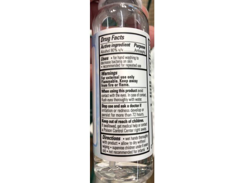 Aura Cacia Hand Sanitizer, Unscented, 2 fl oz/59 mL