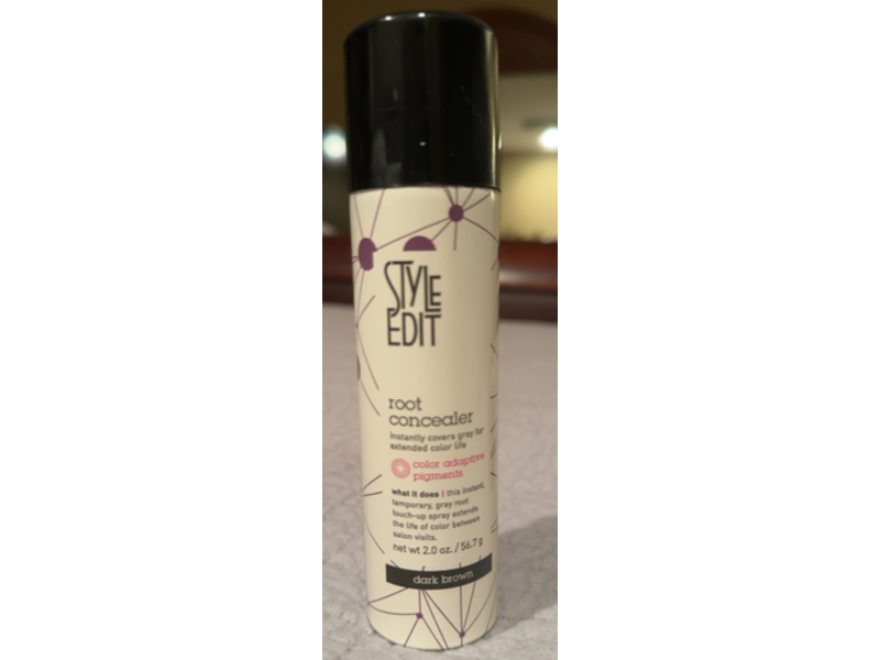 Style Edit Root Concealer, Dark Brown, 2 oz/56.7 g