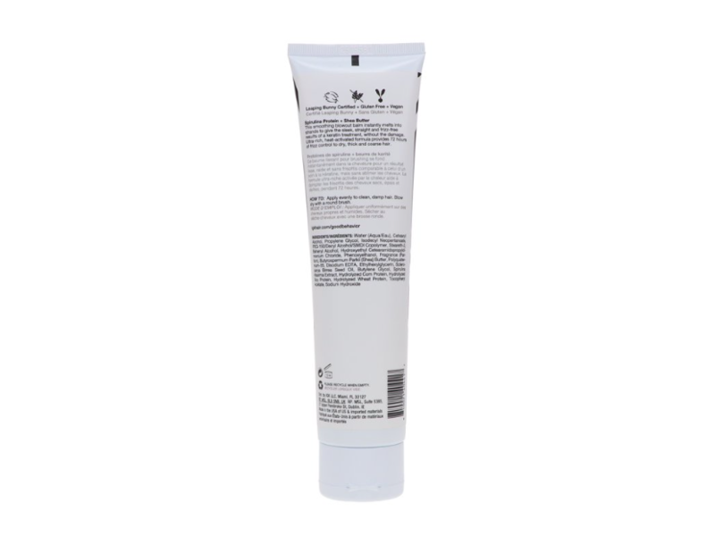 Igk Good Behavior Spirulina Protein Smoothing Blowout Balm, 1.7 fl oz/50 mL