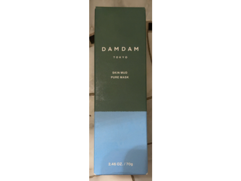 Damdam Tokyo Skin Mud Pure Face Mask, 2.46 oz/70 g